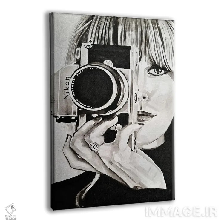 تابلو دکوراتیو گرفتن اثر گیل لبلو - نمای پرسپکتیو محصول