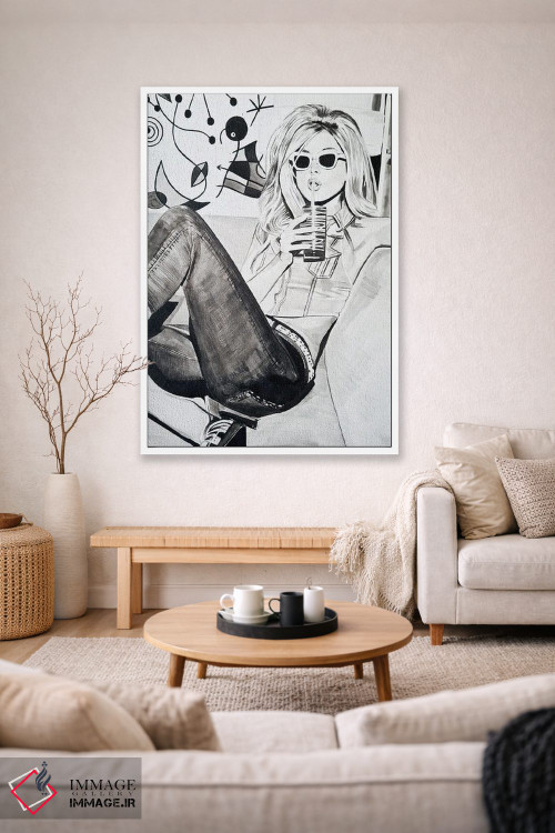 تابلو دکوراتیو الهام بخش میرو اثر گیل لبلو - D1W