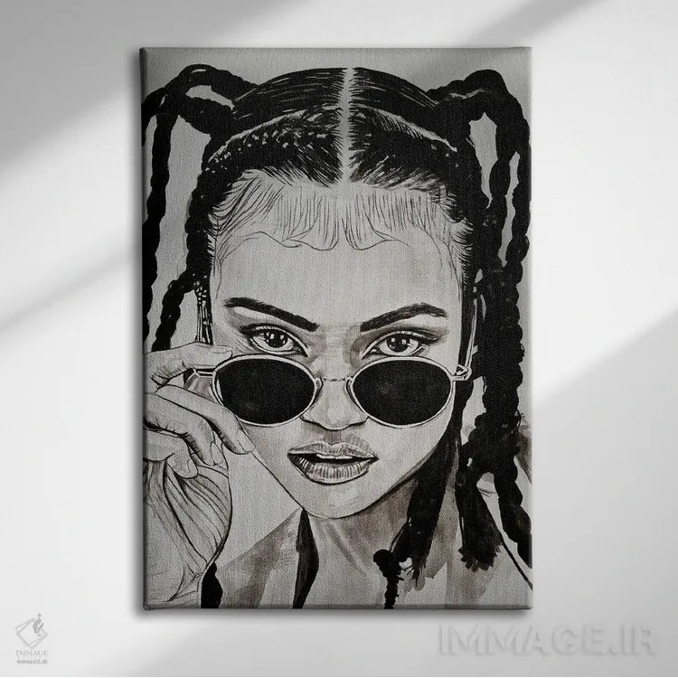 تابلو دکوراتیو بچه باحال اثر گیل لبلو - نمای روبهرو روی دیوار