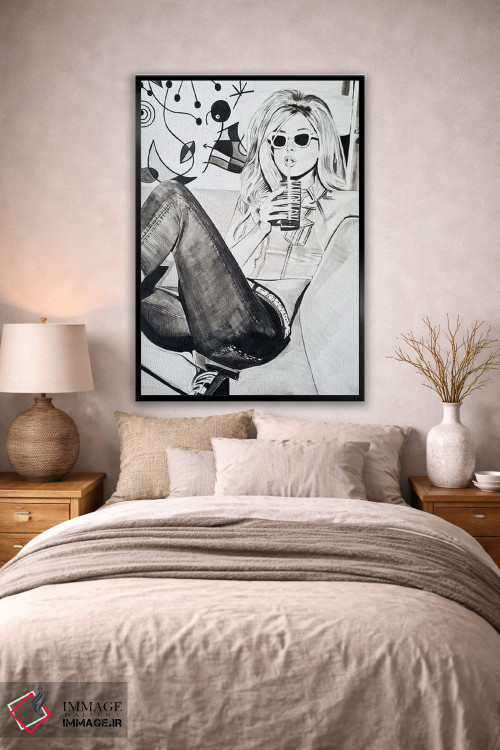 تابلو دکوراتیو الهام بخش میرو اثر گیل لبلو - D3B