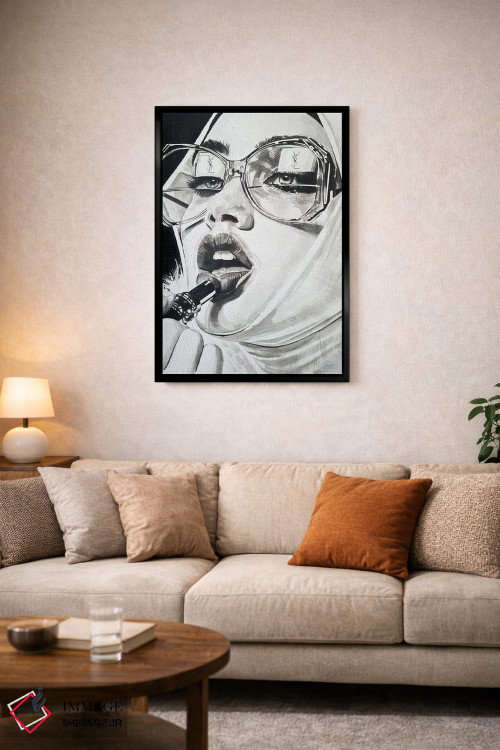 تابلو دکوراتیو لانژ لوکس اثر گیل لبلو - D4B