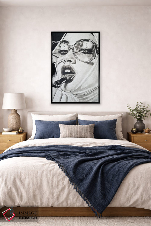 تابلو دکوراتیو لانژ لوکس اثر گیل لبلو - D6B