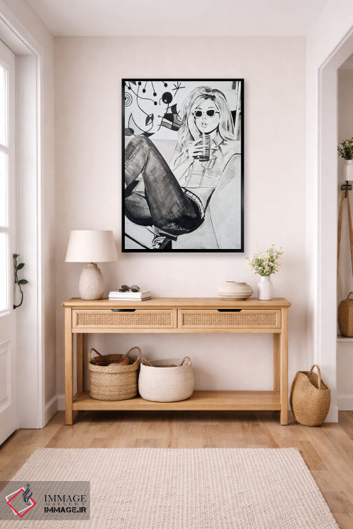 تابلو دکوراتیو الهام بخش میرو اثر گیل لبلو - D5B