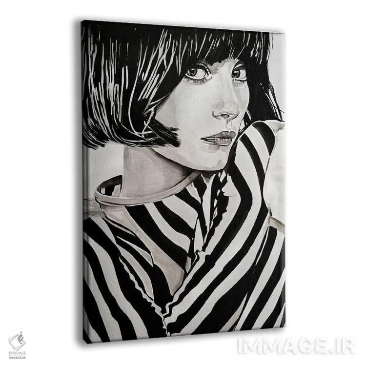 تابلو دکوراتیو شاید دفعه بعد تو مال من و من مال تو باشم اثر گیل لبلو - نمای پرسپکتیو محصول