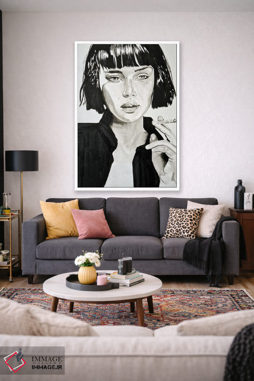 تابلو دکوراتیو هماهنگ با میل آرامشت اثر گیل لبلو - D1W