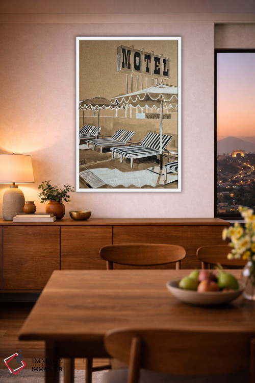 تابلو دکوراتیو متل اثر گیل لبلو - D2W