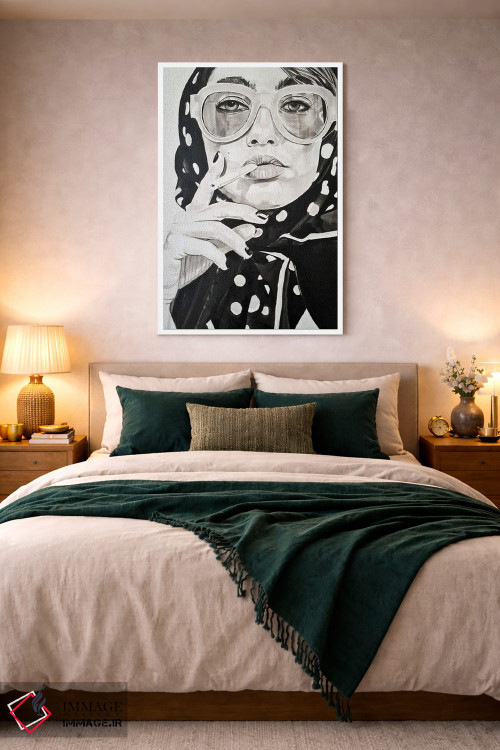 تابلو دکوراتیو باران دوباره می آید اثر گیل لبلو - D2W