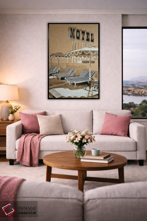 تابلو دکوراتیو متل اثر گیل لبلو - D4B