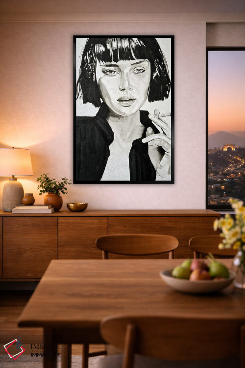 تابلو دکوراتیو هماهنگ با میل آرامشت اثر گیل لبلو - D3B