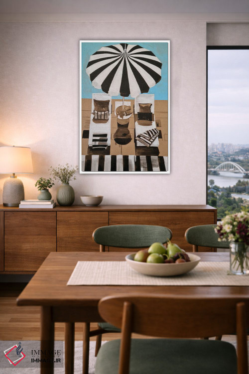 تابلو دکوراتیو من دو عشق دارم اثر گیل لبلو - D4W