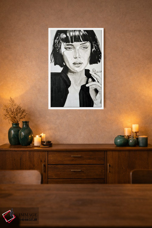 تابلو دکوراتیو هماهنگ با میل آرامشت اثر گیل لبلو - D2W