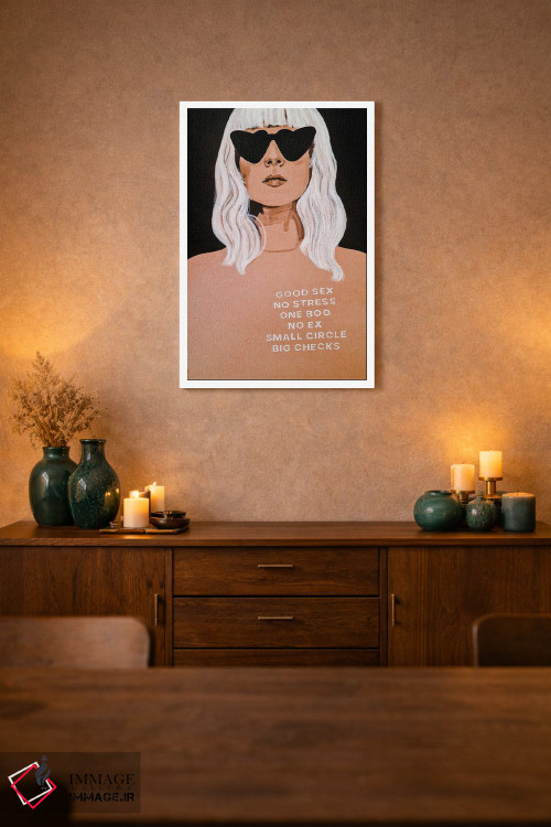 تابلو دکوراتیو یک بو اثر گیل لبلو - D1W