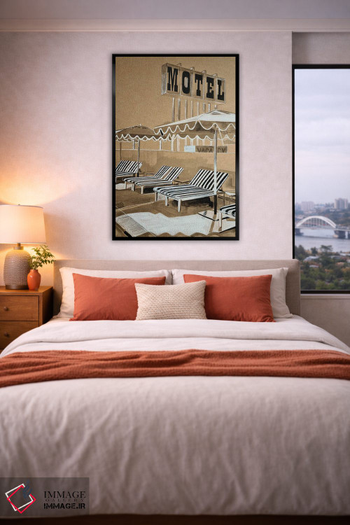 تابلو دکوراتیو متل اثر گیل لبلو - D5B