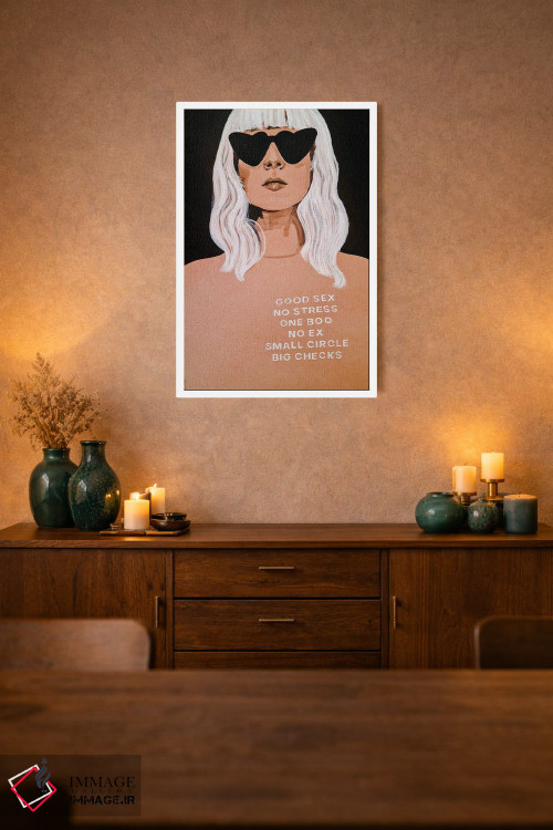 تابلو دکوراتیو یک بو اثر گیل لبلو - D2W