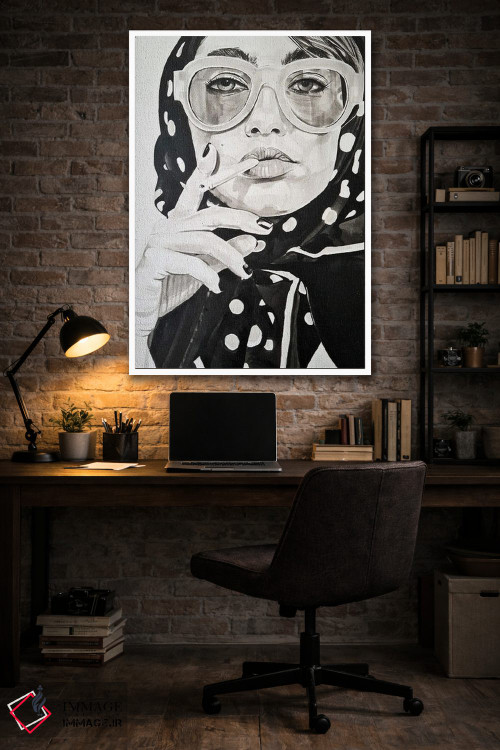 تابلو دکوراتیو باران دوباره می آید اثر گیل لبلو - D3W