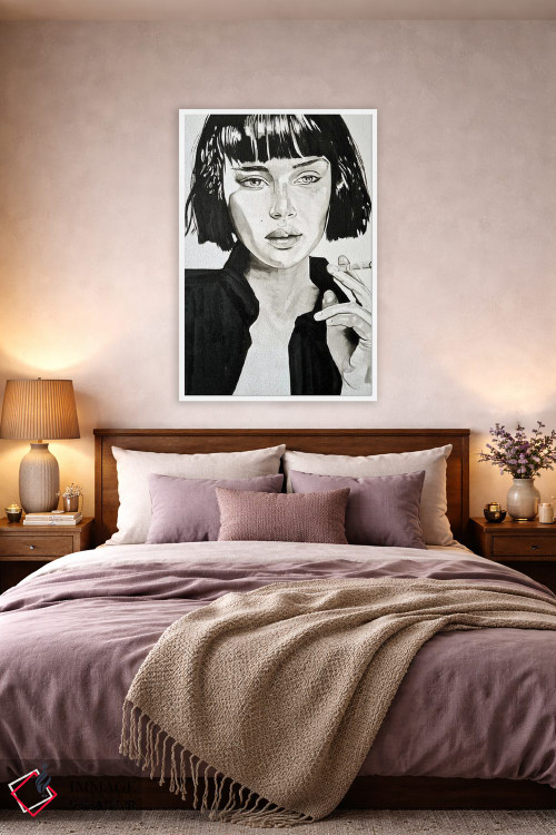 تابلو دکوراتیو هماهنگ با میل آرامشت اثر گیل لبلو - D4W