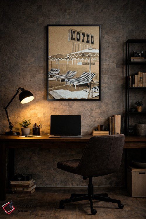 تابلو دکوراتیو متل اثر گیل لبلو - D6B