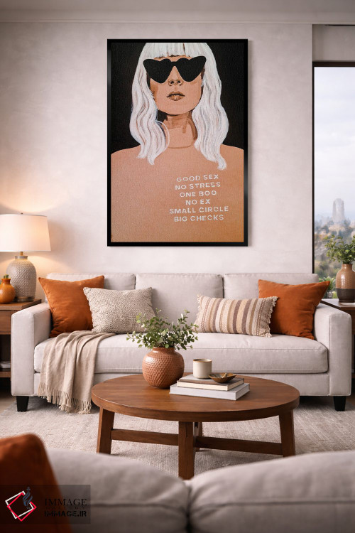 تابلو دکوراتیو یک بو اثر گیل لبلو - D3B