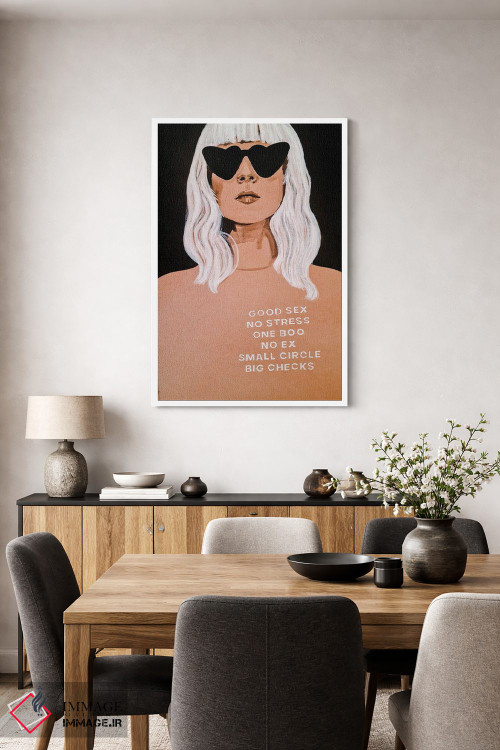 تابلو دکوراتیو یک بو اثر گیل لبلو - D4W