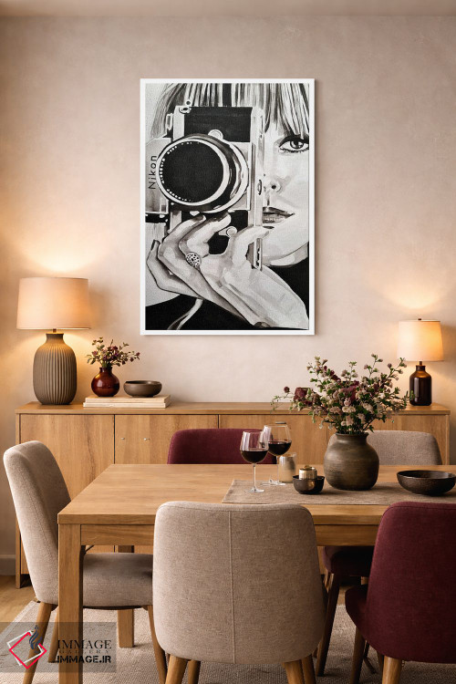 تابلو دکوراتیو گرفتن اثر گیل لبلو - D6W