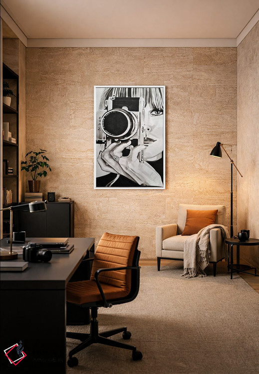 تابلو دکوراتیو گرفتن اثر گیل لبلو - D5W