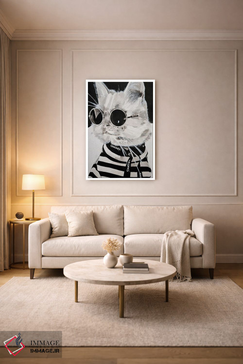 تابلو دکوراتیو عاشق شنل اثر گیل لبلو - D5W