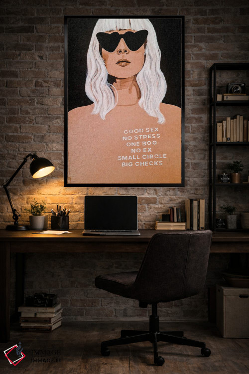 تابلو دکوراتیو یک بو اثر گیل لبلو - D6B