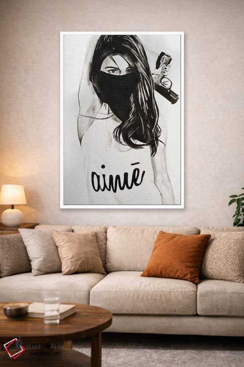 تابلو دکوراتیو در جستجوی عشق اثر گیل لبلو - D1W