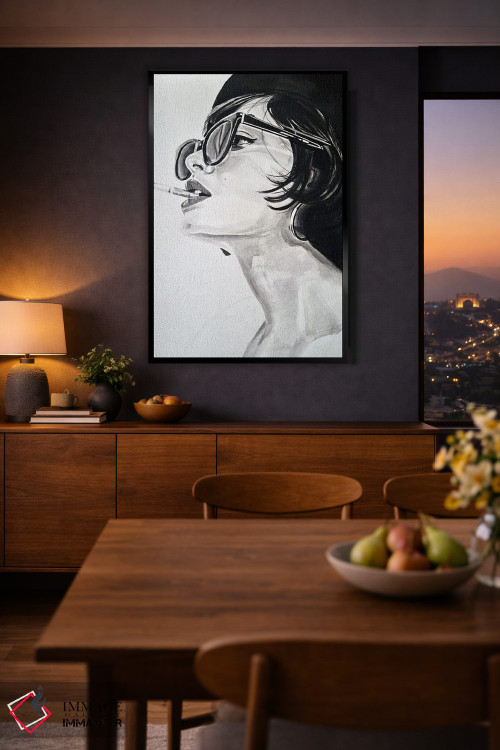 تابلو دکوراتیو به من بگو چه لازم است اثر گیل لبلو - D2B