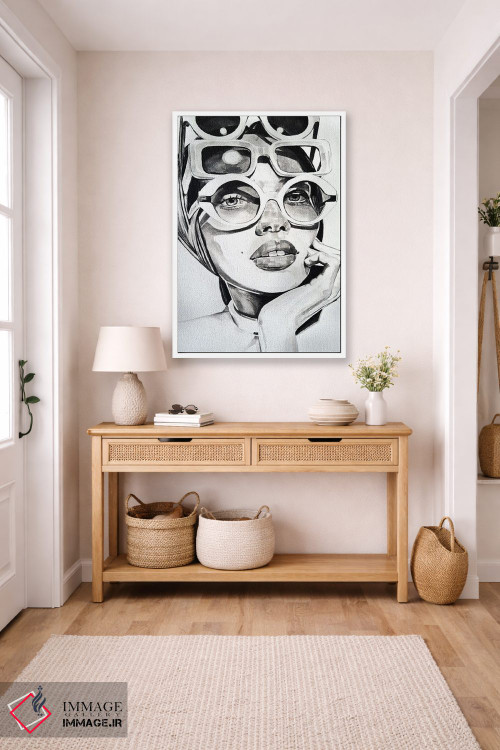 تابلو دکوراتیو سپر محافظ در برابر استرس روزانه اثر گیل لبلو - D5W