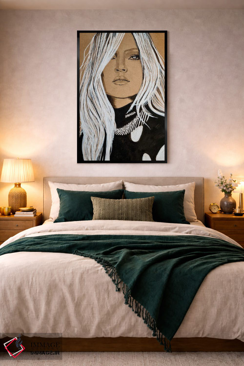 تابلو دکوراتیو فقط اجازه بده تو را تحسین کنم اثر گیل لبلو - D4B