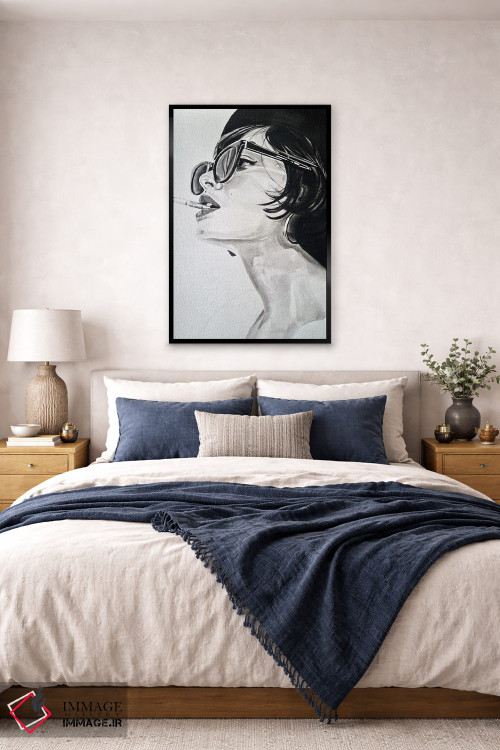 تابلو دکوراتیو به من بگو چه لازم است اثر گیل لبلو - D6B