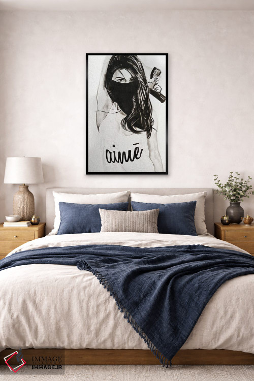 تابلو دکوراتیو در جستجوی عشق اثر گیل لبلو - D6B