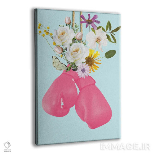 تابلو دکوراتیو قدرت گل اثر ادسون راموس - نمای پرسپکتیو محصول