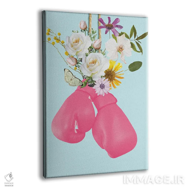 تابلو دکوراتیو قدرت گل اثر ادسون راموس - نمای پرسپکتیو محصول