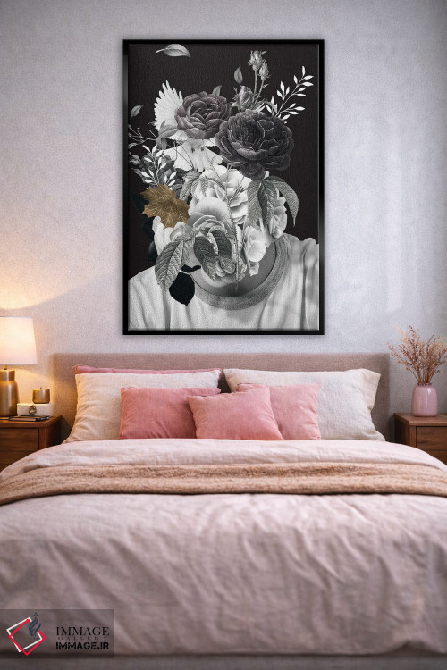 تابلو دکوراتیو شکوفه اثر ادسون راموس - D1B