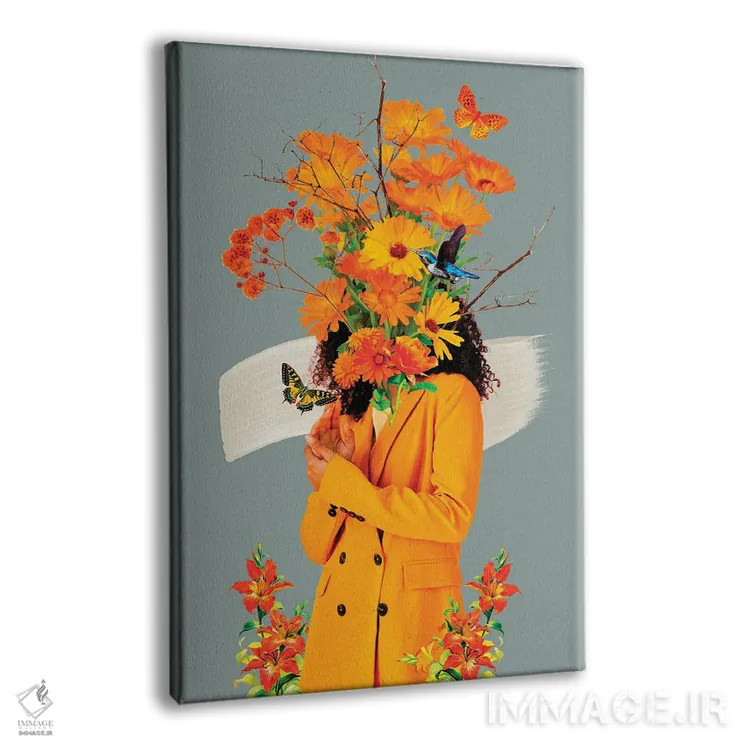 تابلو دکوراتیو آفتابگردان اثر ادسون راموس - نمای پرسپکتیو محصول