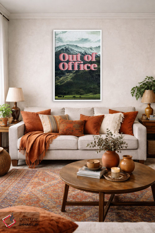 تابلو دکوراتیو خارج از دفتر اثر ادسون راموس - D2W