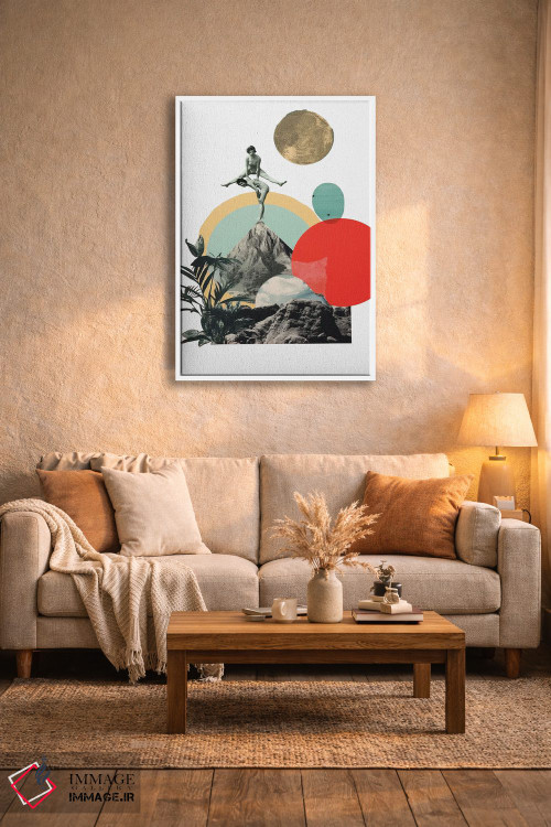 تابلو مدرن کوه اثر ادسون راموس - D3W
