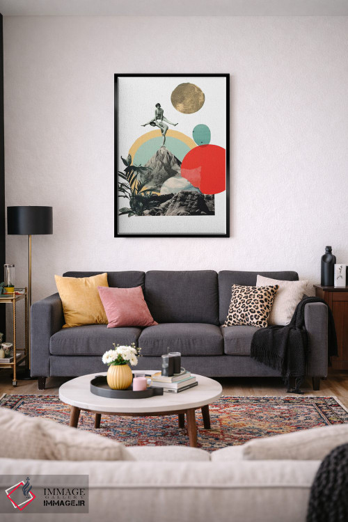 تابلو مدرن کوه اثر ادسون راموس - D4B