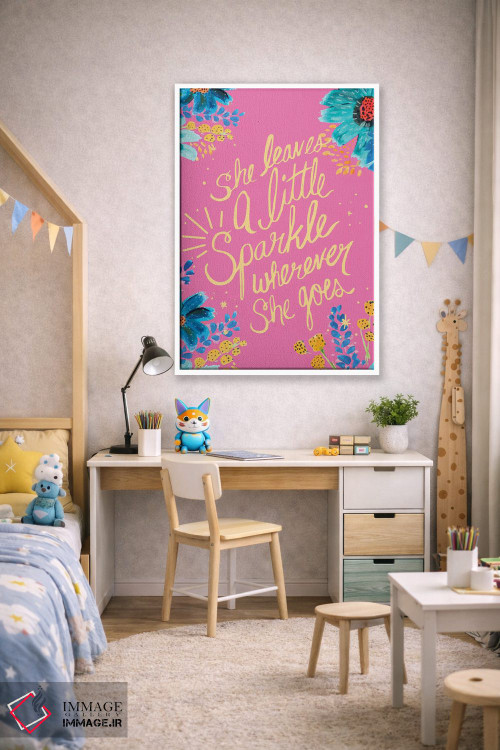 تابلو دکوراتیو درخشش اثر اتاوی - D1W