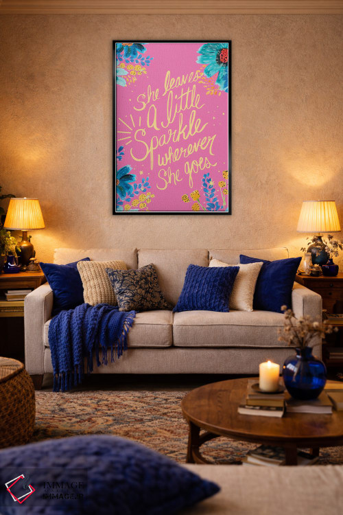 تابلو دکوراتیو درخشش اثر اتاوی - D5B