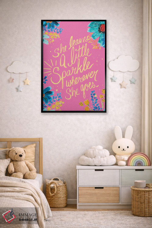 تابلو دکوراتیو درخشش اثر اتاوی - D6B