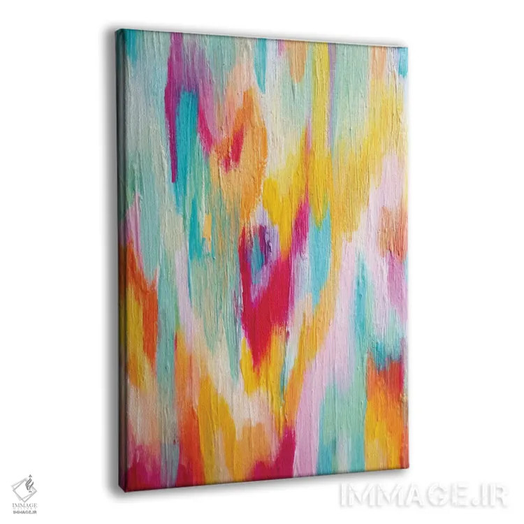 تابلو انتزاعی شماره ۱ اثر اتاوی - نمای پرسپکتیو محصول