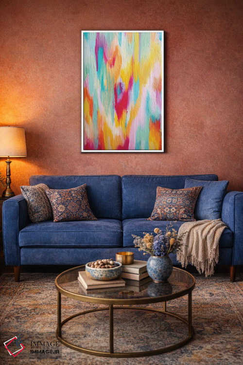 تابلو انتزاعی شماره ۱ اثر اتاوی - D2W