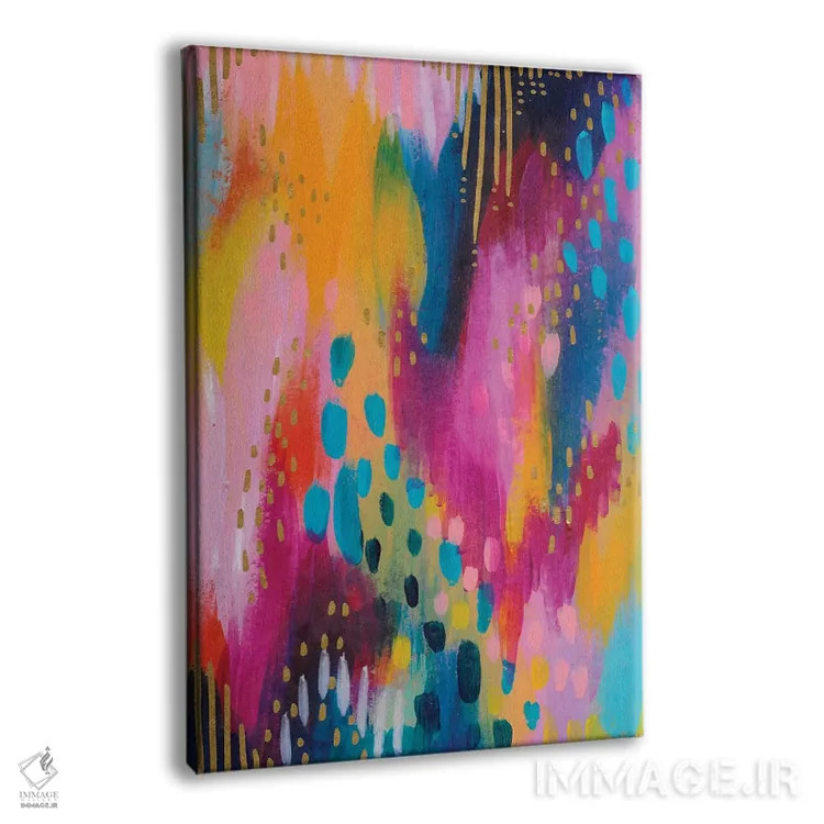 تابلو انتزاعی شماره ۲ اثر اتاوی - نمای پرسپکتیو محصول