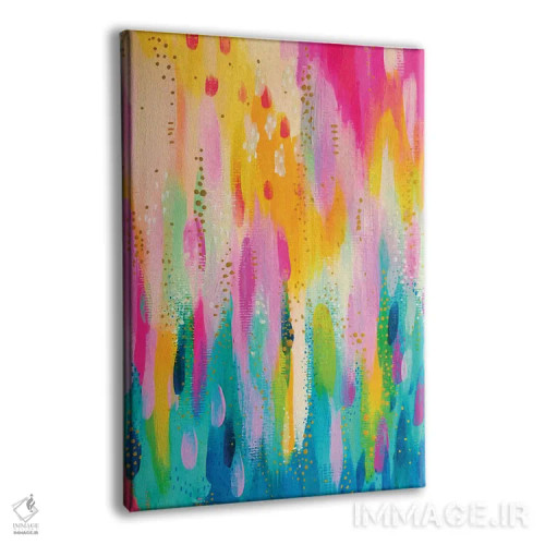 تابلو انتزاعی شماره ۹ اثر اتاوی - نمای پرسپکتیو محصول