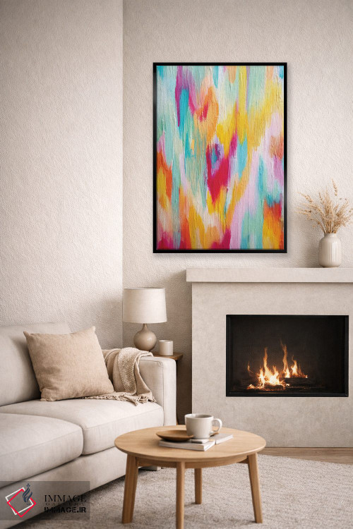 تابلو انتزاعی شماره ۱ اثر اتاوی - D6B