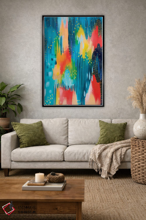 تابلو انتزاعی شماره ۳ اثر اتاوی - D1B
