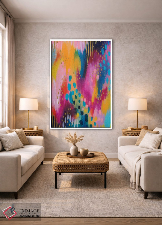 تابلو انتزاعی شماره ۲ اثر اتاوی - D1W